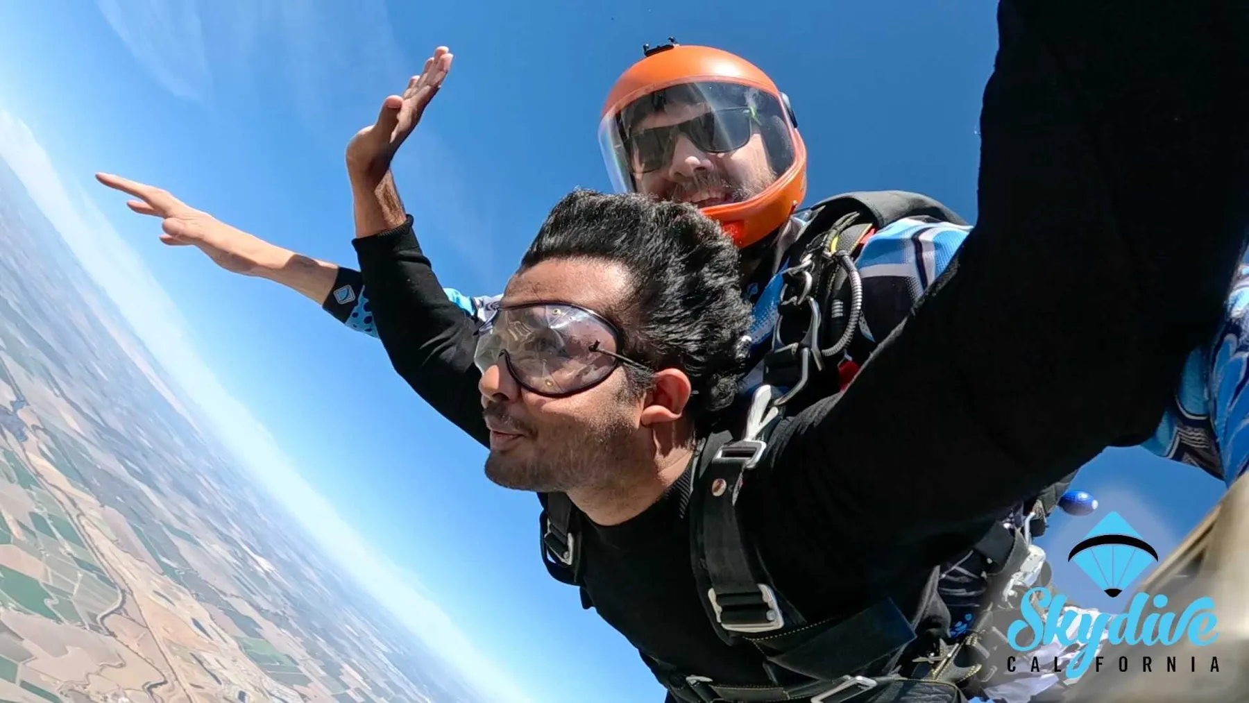 Skydiving, California